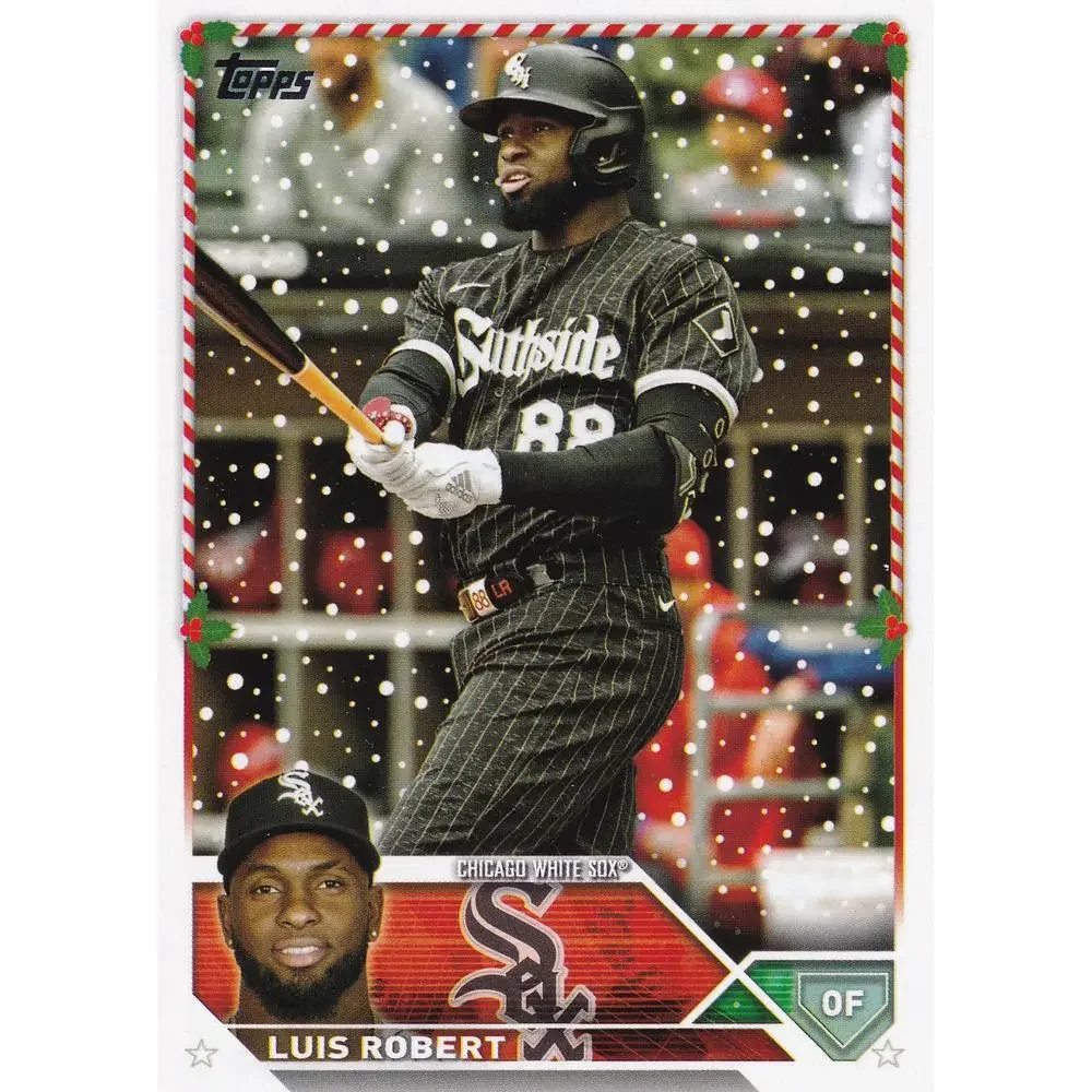 2023 Topps Holiday Luis Robert H37 Chicago White Sox
